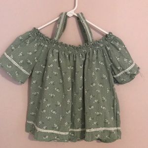 Floral Off the shoulder top